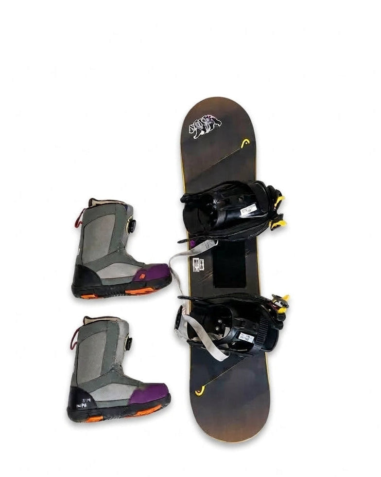 Kids' Snowboard Set Premium