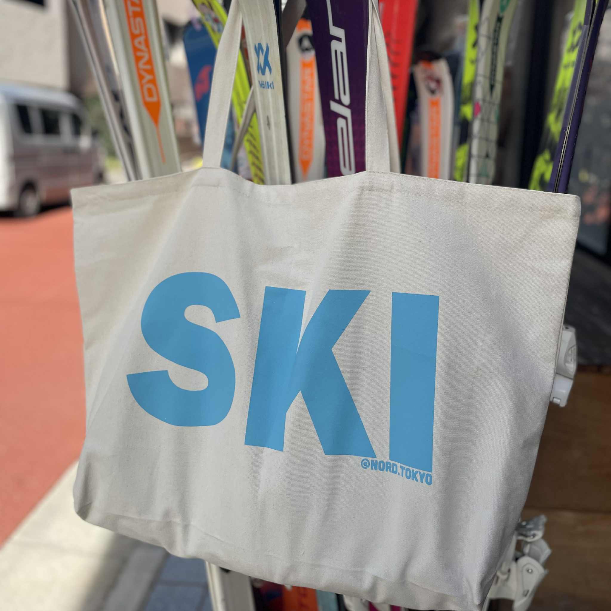 SKI トートバッグ（ビッグ）